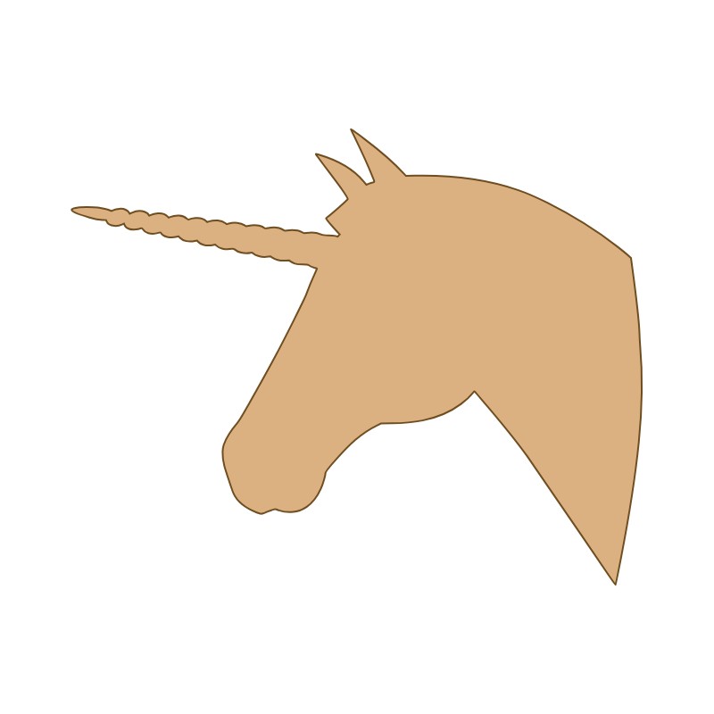 aplique-mdf-e-acrilico-cabeca-de-unicornio-bavelle.jpg Aplique MDF e Acrílico Cabeça de Unicórnio - Imagem 1
