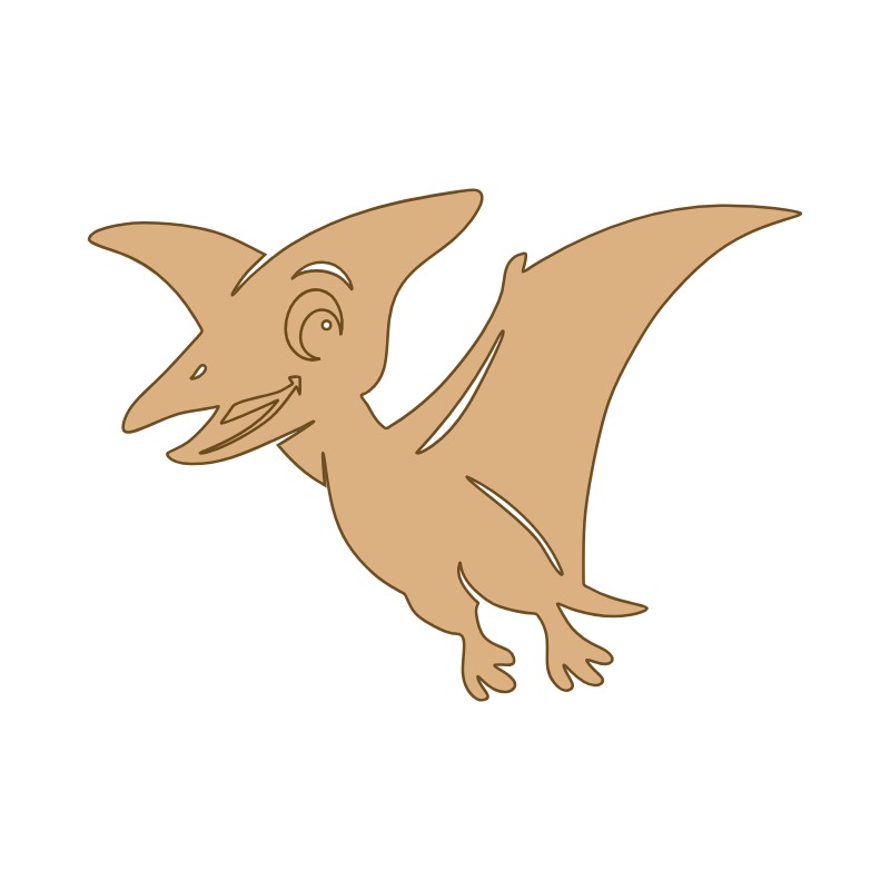 aplique-mdf-e-acrilico-dinossauro-pterodactilo-baby-bavelle.jpg Aplique MDF e Acrílico Dinossauro Pterodáctilo Baby - Imagem 1